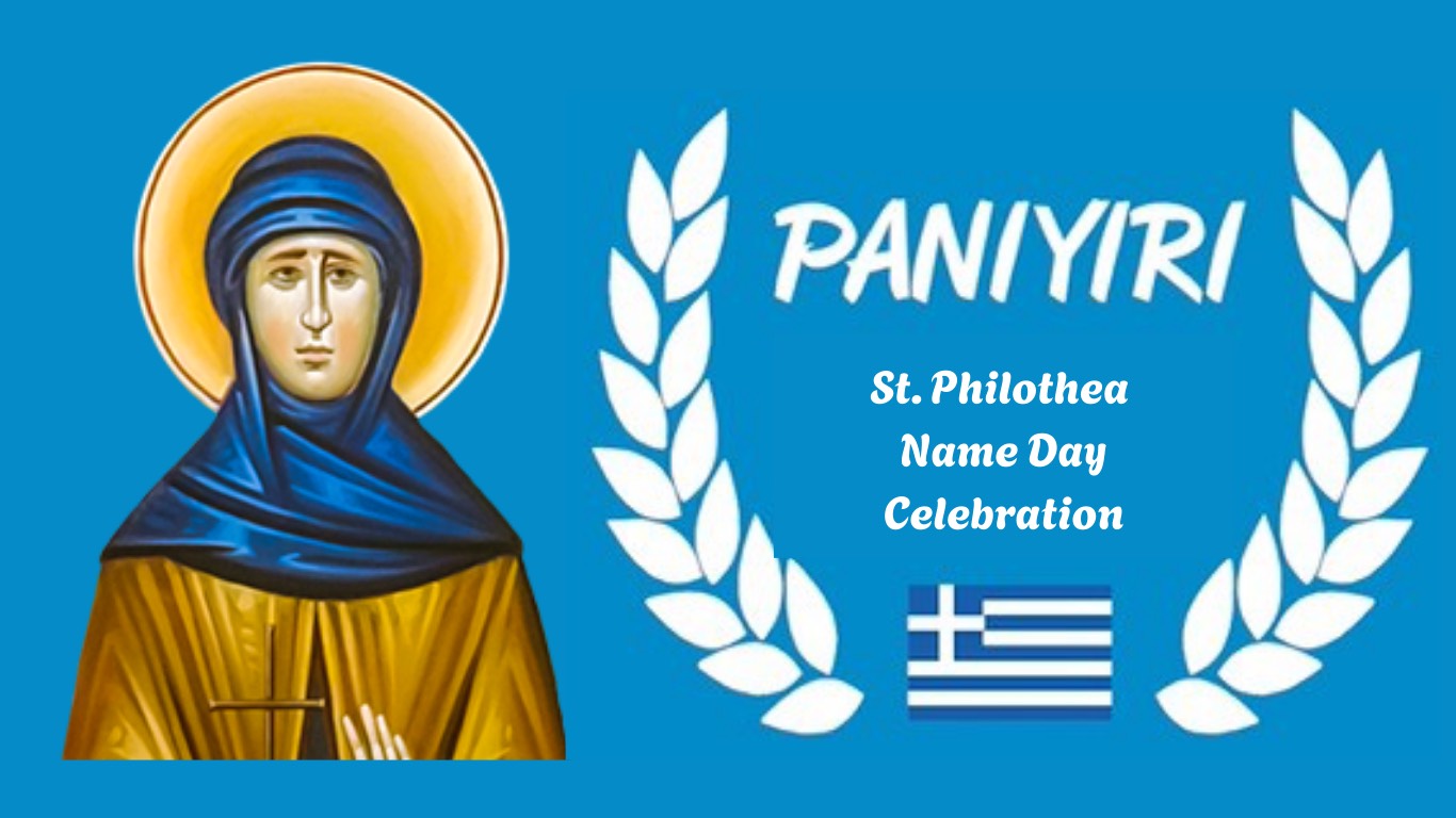 Saint Philothea Feast Day Celebration - Panigiri